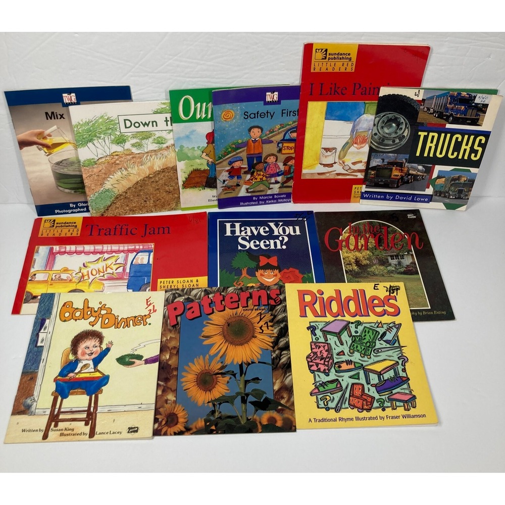 Lot Of 11 Guided Reading Levels BCDE Paperback Single Copies Homeschool Tutoring